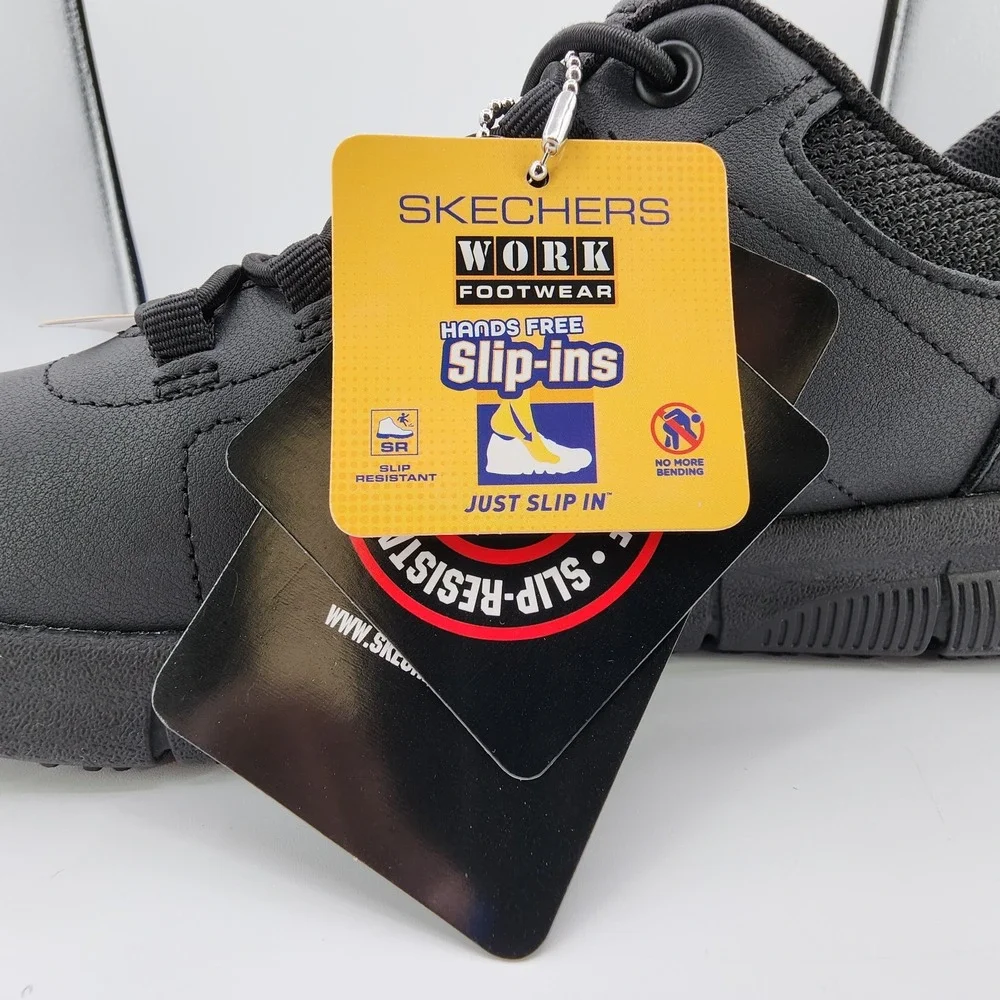 Skechers Work Hands Free Slip In Shoes Womens 8.5‎ Nampa Cottonbud NEW no Box